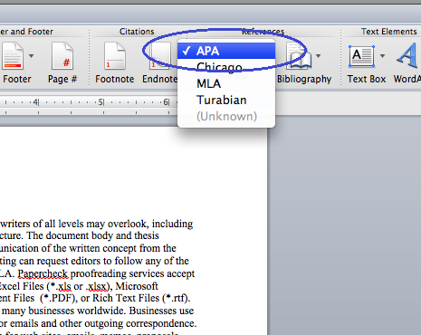 getting notes before the bibliography in ms word for mac 2011